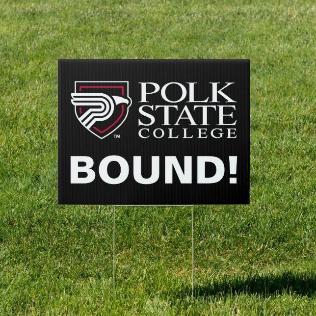 Polk State College Graduation Sign (Insitu)