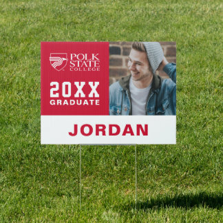 Polk State College Graduation Sign