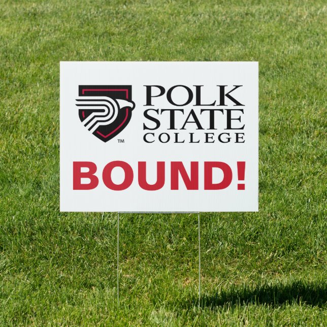 Polk State College Graduation Sign (Insitu)