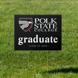Polk State College Graduation Sign