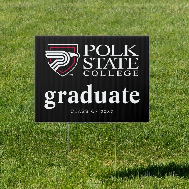 Polk State College Graduation Sign (Insitu)