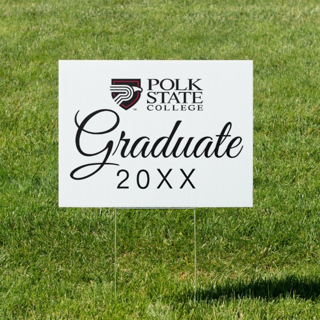 Polk State College Graduation Sign (Insitu)