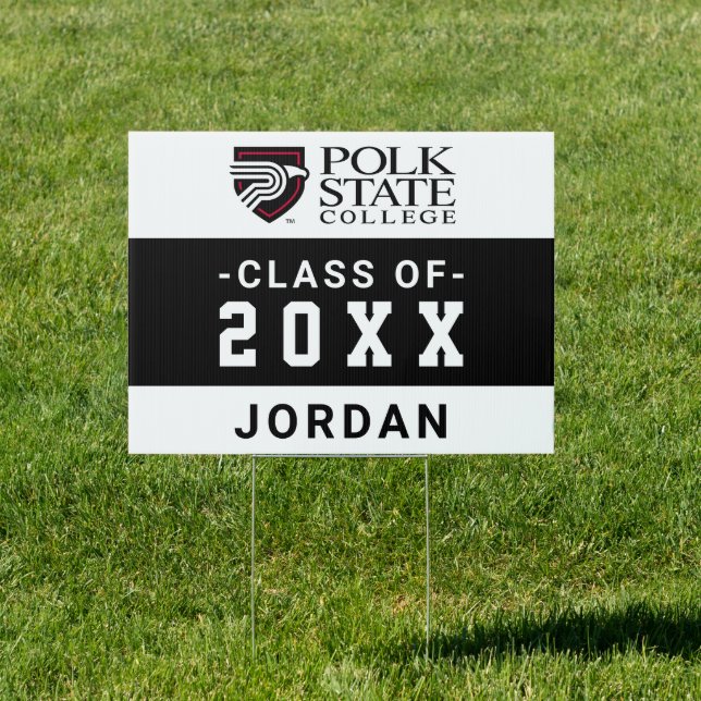 Polk State College Graduation Sign (Insitu)