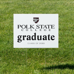 Polk State College Graduation Sign