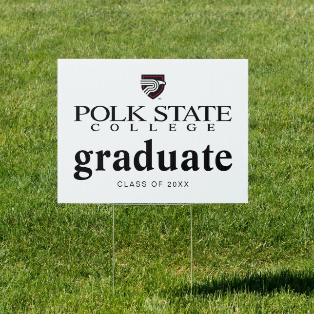 Polk State College Graduation Sign (Insitu)