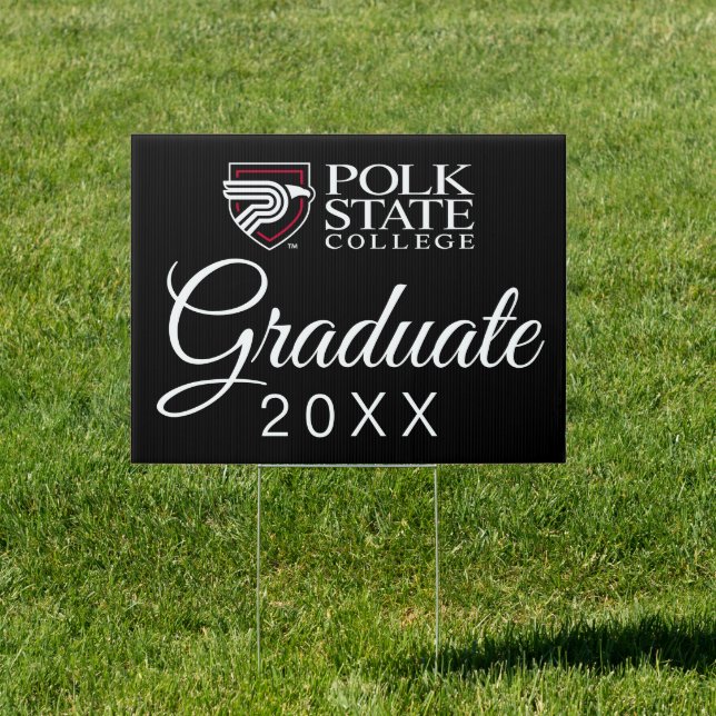 Polk State College Graduation Sign (Insitu)