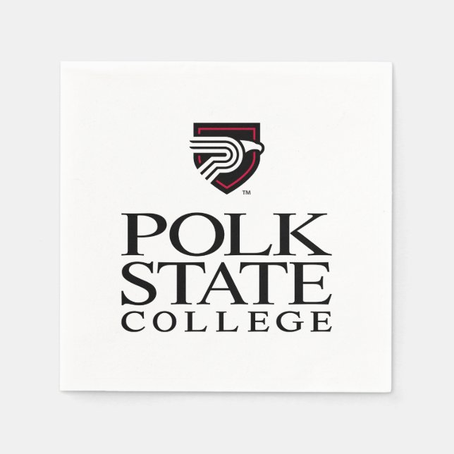 Polk State College Napkins (Front)