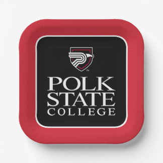 Polk State College Paper Plates