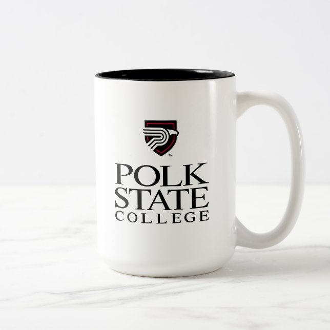 Polk State College Two-Tone Coffee Mug (Right)