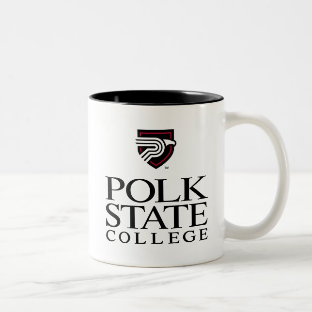 Polk State College Two-Tone Coffee Mug (Right)