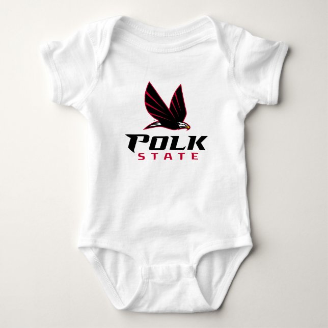 Polk State Eagles Baby Bodysuit (Front)