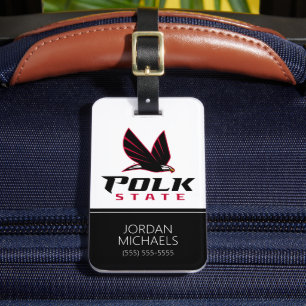 Polk State Eagles Luggage Tag