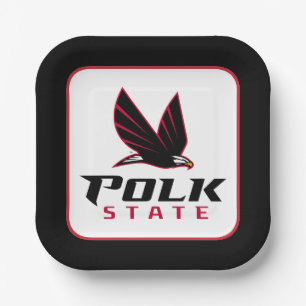Polk State Eagles Paper Plates