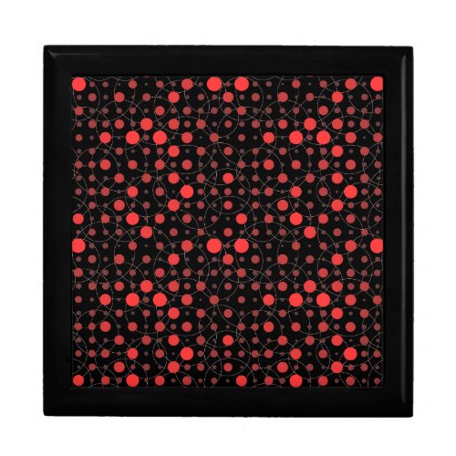 Polka Dot 01ARed Black BG Gift Box