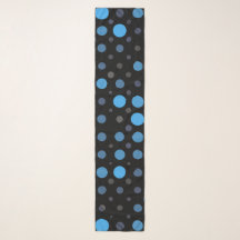 Polka Dot 01X.Blue Shade Black BG