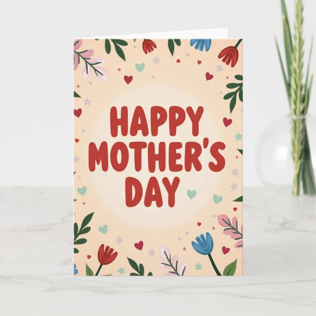 Polka Dot Affection Card (Front)