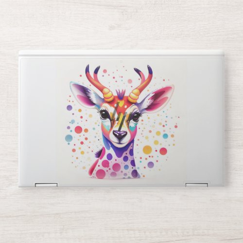 polka dot art object Antelope HP Laptop Skin