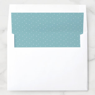Polka Dot Baby Shower Envelope Liner