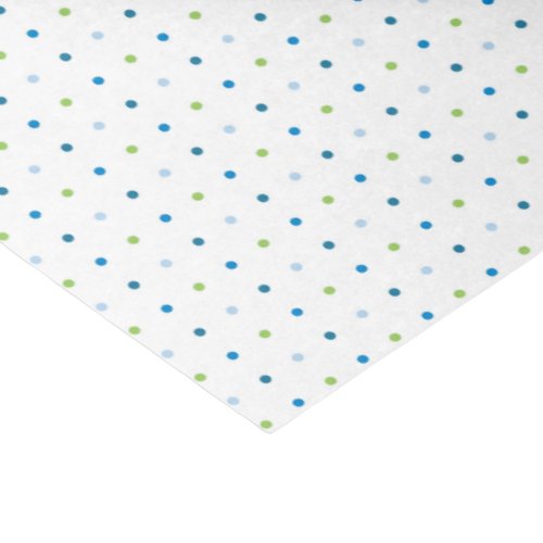 Polka Dot Baby Shower Tissue Paper Boy