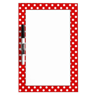 Polka dot background Dry-Erase board