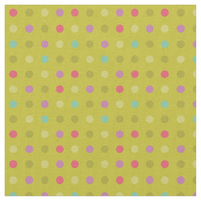 Polka-dot background pattern fabric (Close Up)