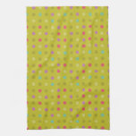 Polka-dot background pattern kitchen towel