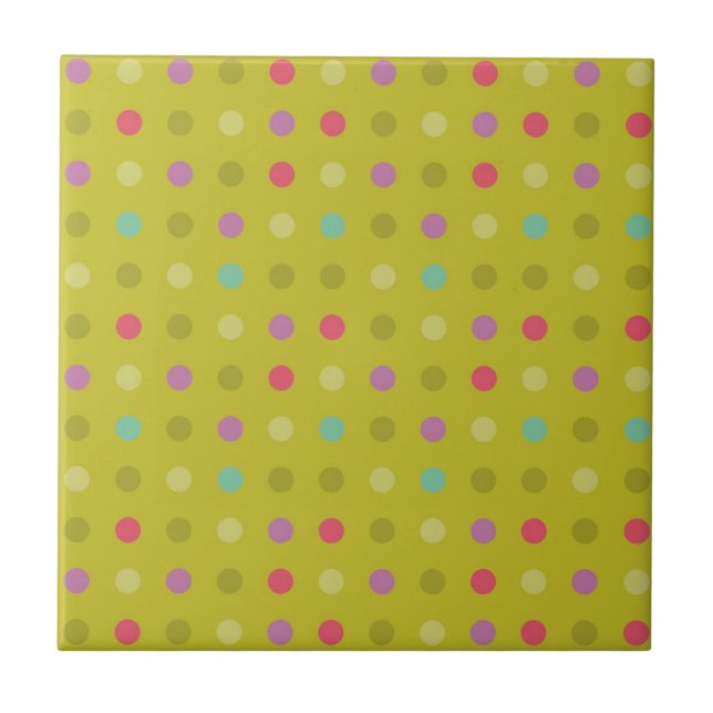Polka-dot background pattern tile (Front)