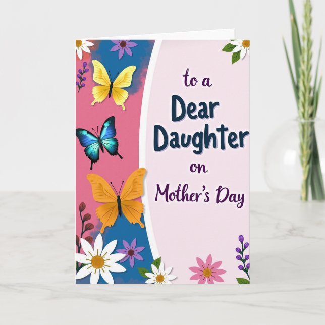 Polka Dot Best Wishes Card (Front)