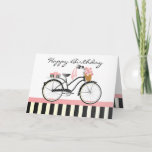 Polka Dot Bicycle Card