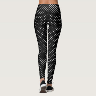 POLKA DOT BLACK Leggings