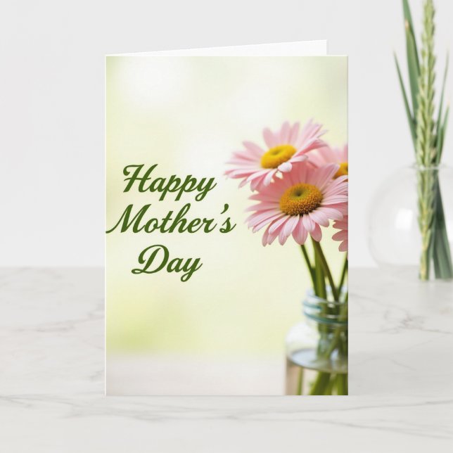 Polka Dot Bloom Happy Day Card (Front)