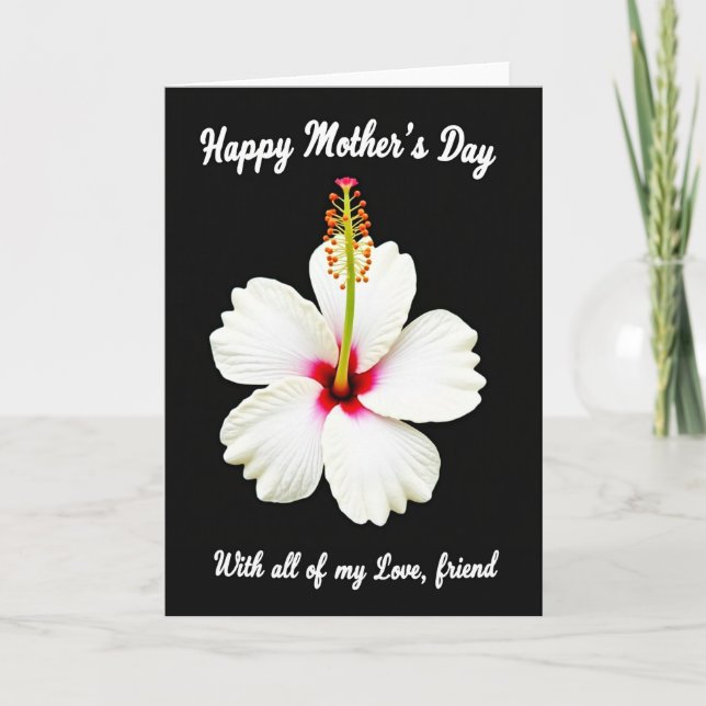 Polka Dot Blossom Mother Card (Front)
