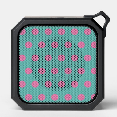 Polka Dot Bluetooth Speaker Aqua  Pink