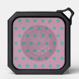 Polka Dot Bluetooth Speaker (Pink & Aqua)
