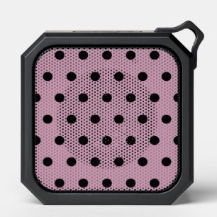 Polka Dot Bluetooth Speaker (Pink & Black)
