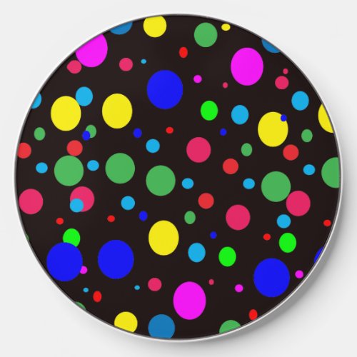 Polka Dot Bubble Balloons Wireless Charger