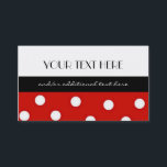 Polka Dot Business Card<br><div class="desc">Business Cards</div>