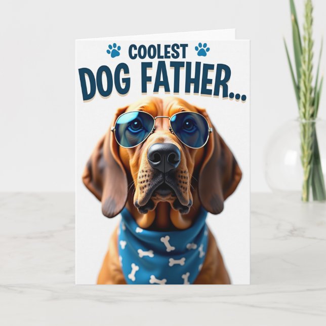 Polka Dot Canine Aviator Card (Front)