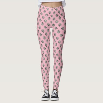 Polka Dot Cats Leggings