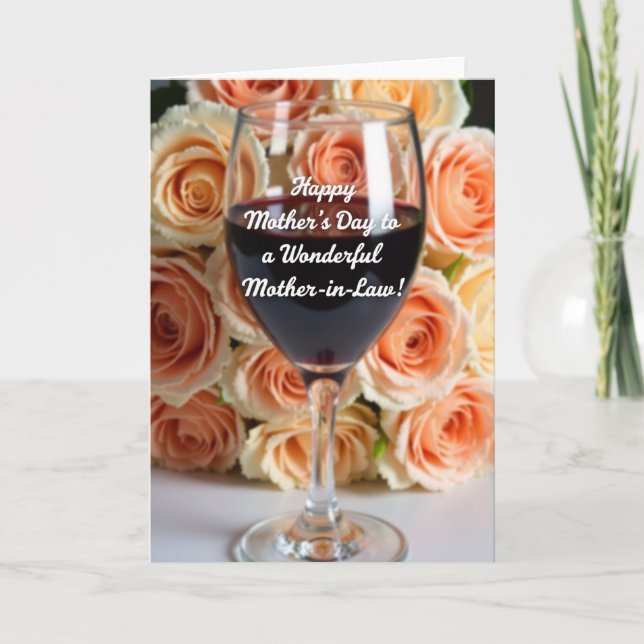 Polka Dot Cheers Personalized Card (Front)