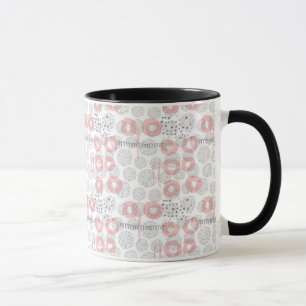Polka Dot Circle Pattern Mug