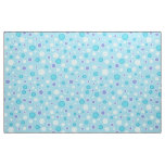 Polka Dot Circles Blue Fabric
