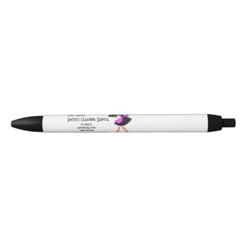 Polka Dot Cleaning Service Pens