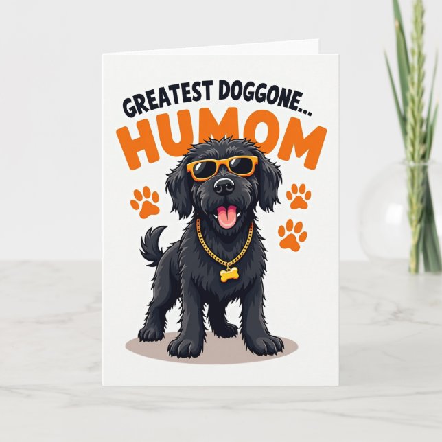 Polka Dot Cool Pup Card (Front)