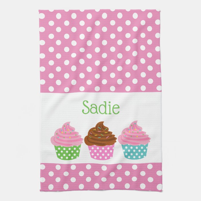 cupcake kitchen towels