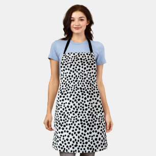 Polka dot dalmatian 101 apron