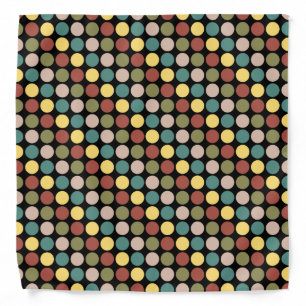 Polka Dot Design Bandana