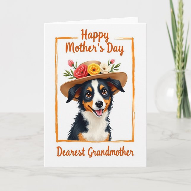 Polka Dot Dog Happy Day Card (Front)