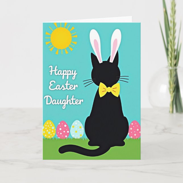 Polka Dot Easter Day Card (Front)