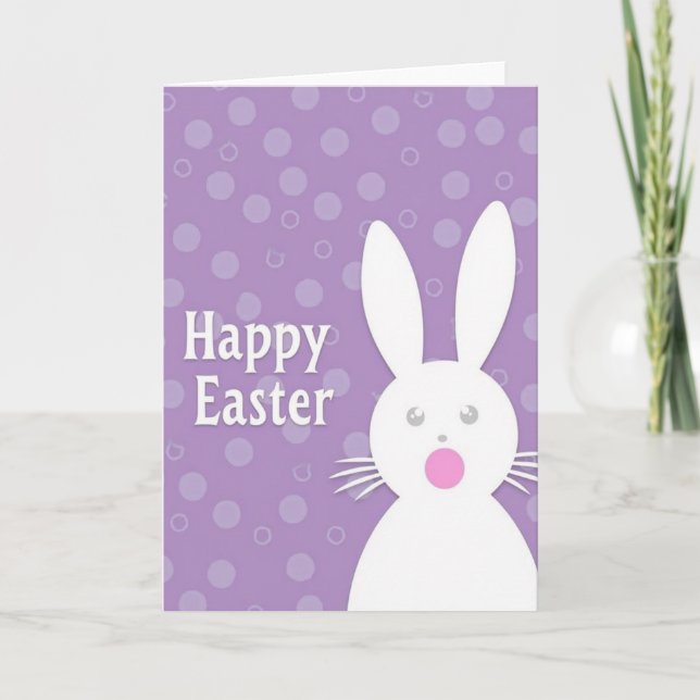 Polka Dot Easter Friend Card (Front)